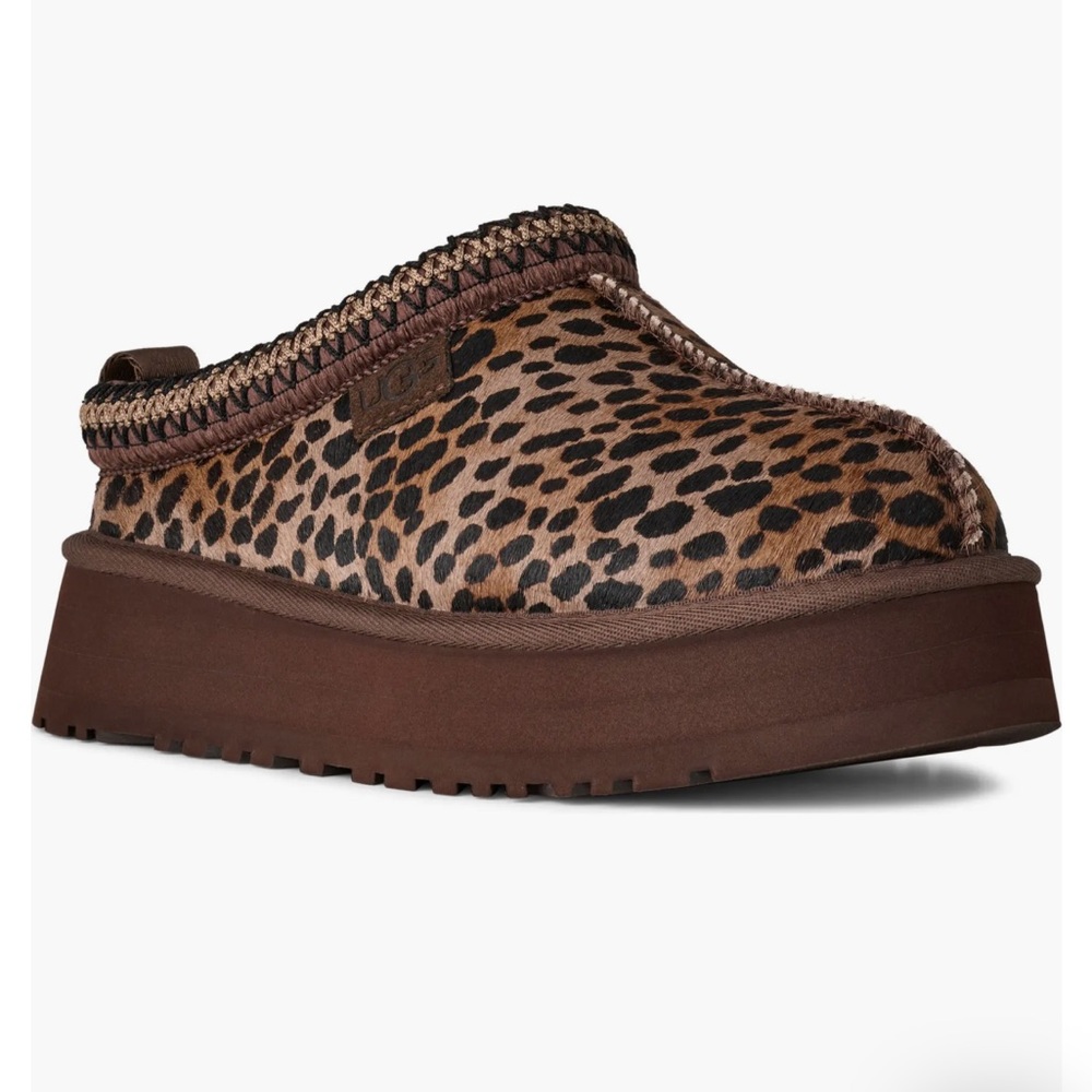 Ugg Tazz Caspian Genuine Calf Hair Platform Slipper (Women)